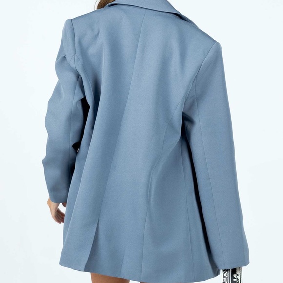 Princess Polly Blazer Blue - Picture 6 of 12